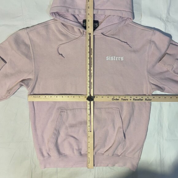 James Charles SISTERS Pink Pastel Hoodie Pullover Unisex Adult Size Med - Picture 4 of 7